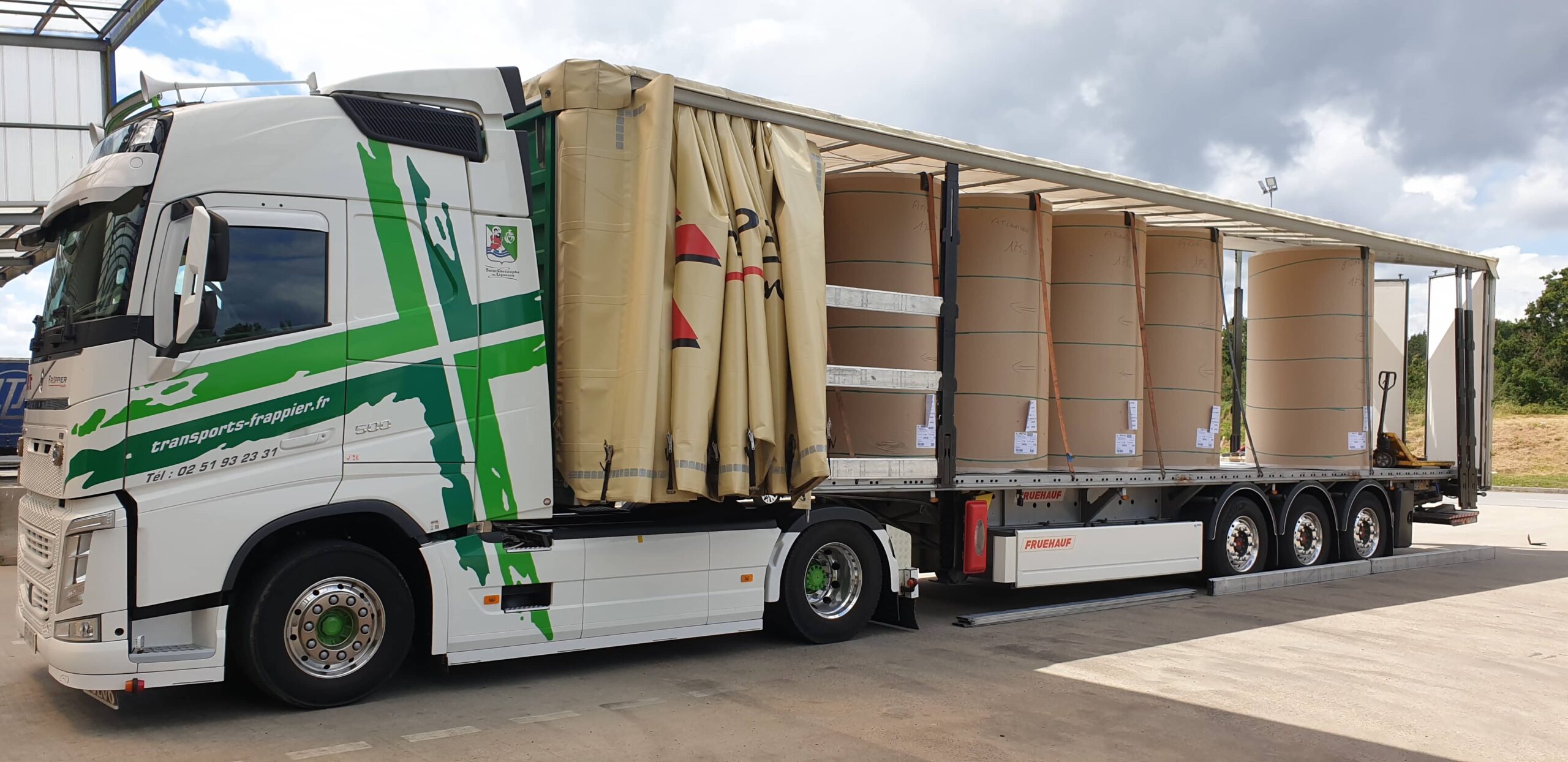 Transports Frappier, Transporteur basé en Vendée (85).