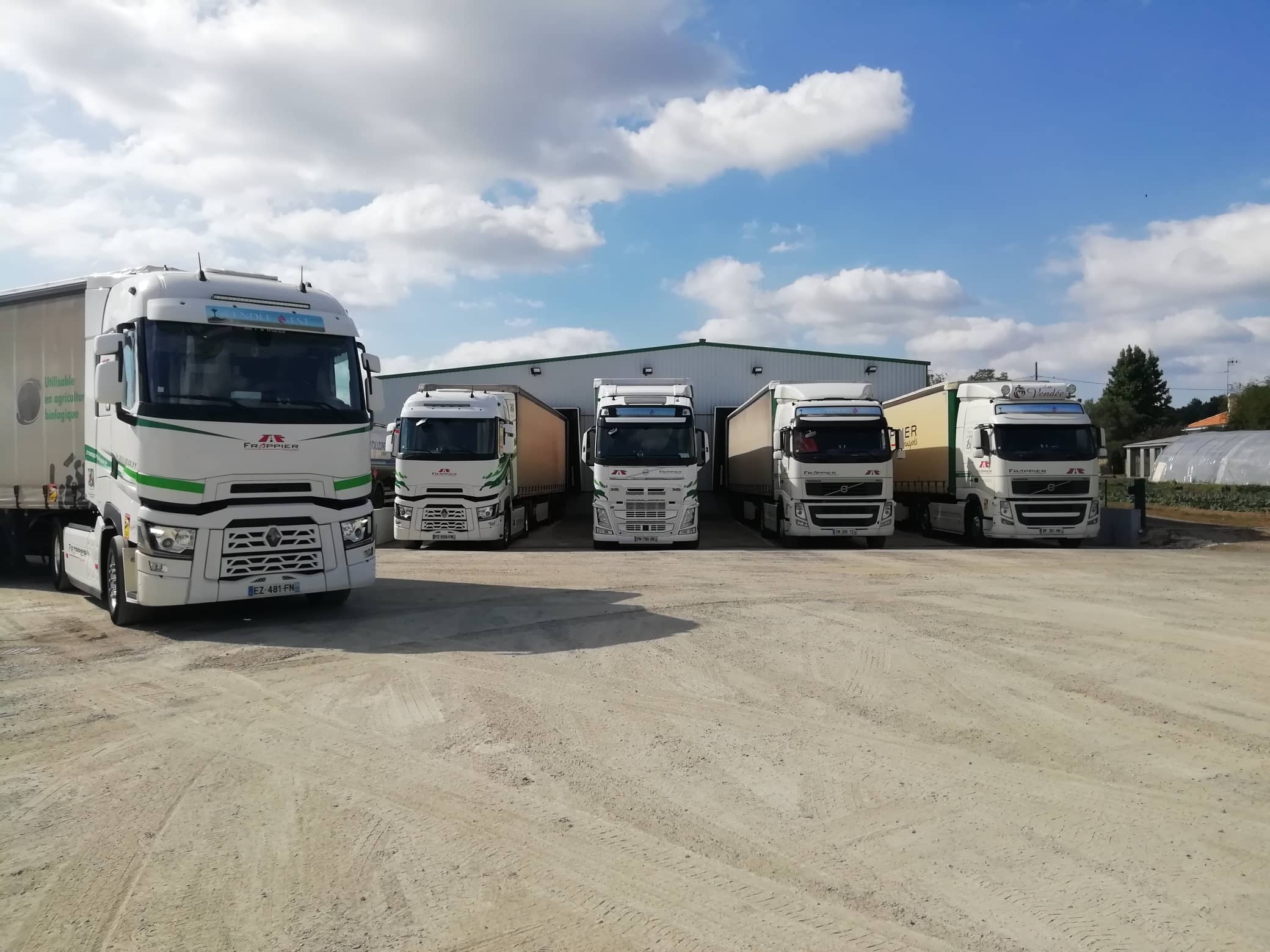 Transports Frappier, Transporteur basé en Vendée (85).