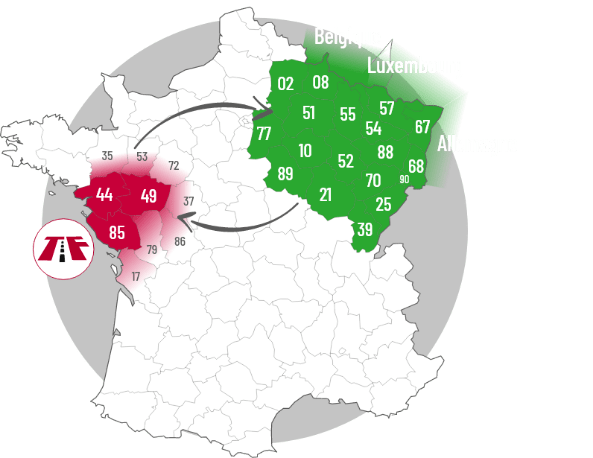 Transports Frappier, Transporteur basé en Vendée (85).